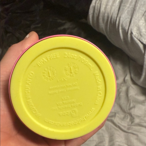 Pink Tumbler with Straw - Picture 3 of 4